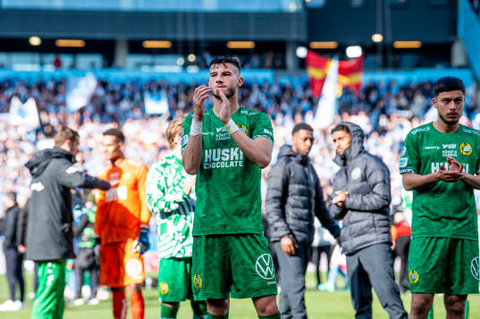 Hammarbys spelare deppar