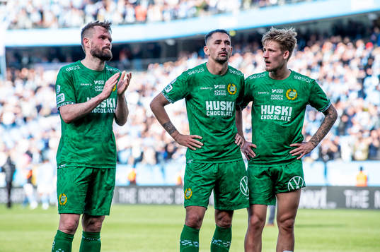 Hammarbys spelare deppar