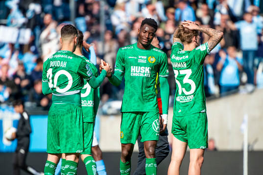 Hammarbys spelare deppar