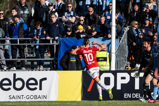 Degerfors Dijan Vukojevic jublar