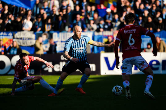 Degerfors Rasmus Örqvist och Djurgårdens Marcus Danielson