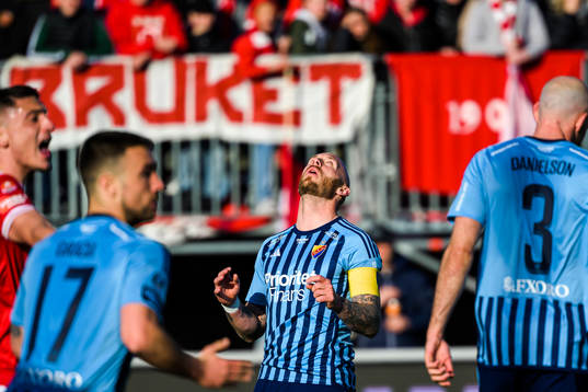 Djurgårdens Magnus Eriksson deppar