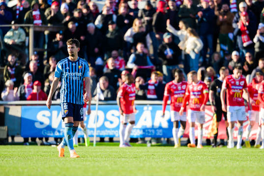 Djurgårdens Gustav Wikheim deppar