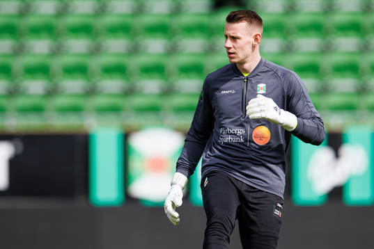 Varbergs målvakt David Olsson
