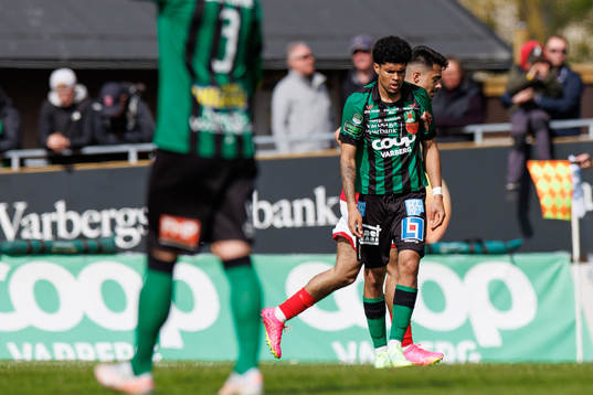 Varbergs Luke Le Roux deppar