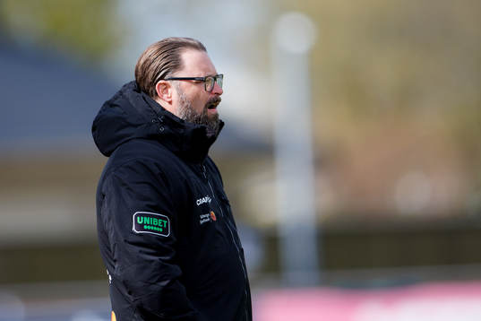 Varbergs huvudtränare Joakim Persson