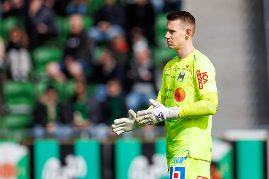 Varbergs målvakt David Olsson
