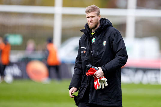 Varbergs målvakt Fredrik Andersson