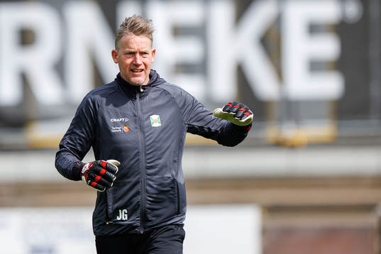 Varbergs målvaktstränare Jonas Gunnarsson