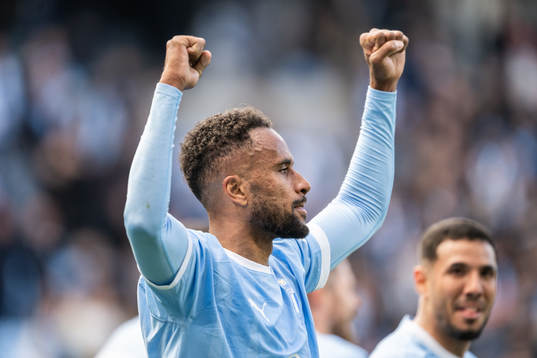 Malmö FFs Isaac Kiese Thelin jublar