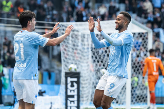 Malmö FFs Isaac Kiese Thelin jublar