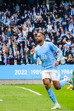 Malmö FFs Isaac Kiese Thelin jublar