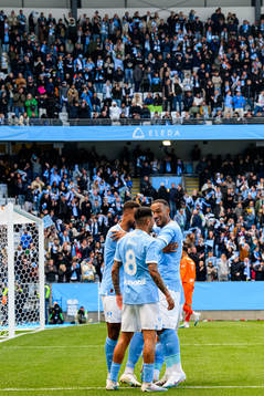 Malmö FFs Isaac Kiese Thelin jublar