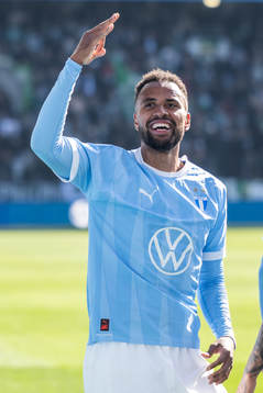 Malmö FFs Isaac Kiese Thelin jublar