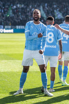 Malmö FFs Isaac Kiese Thelin jublar