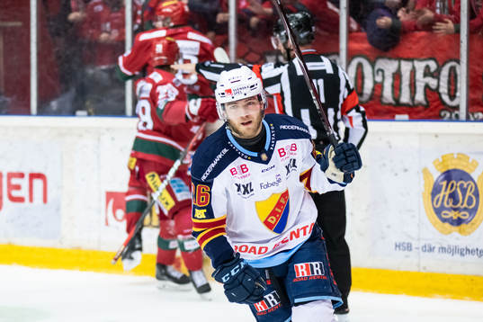 Djurgårdens Emil Berglund deppar