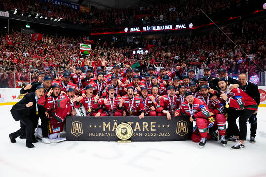 under final 7 i Hockeyallsvenskan mellan Modo och