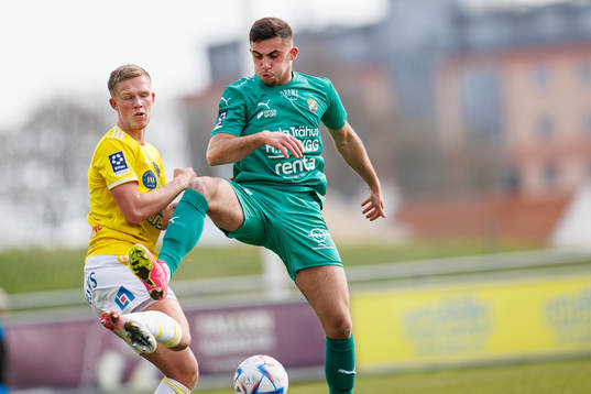 Falkenbergs Tim Stålheden och Ljungskiles Aulon Bitiqi