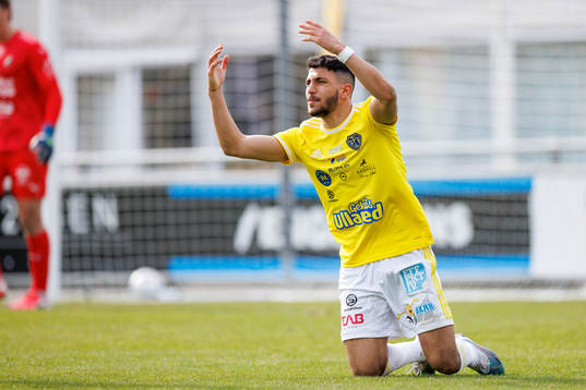Falkenbergs Leonardo Farah Shahin deppar