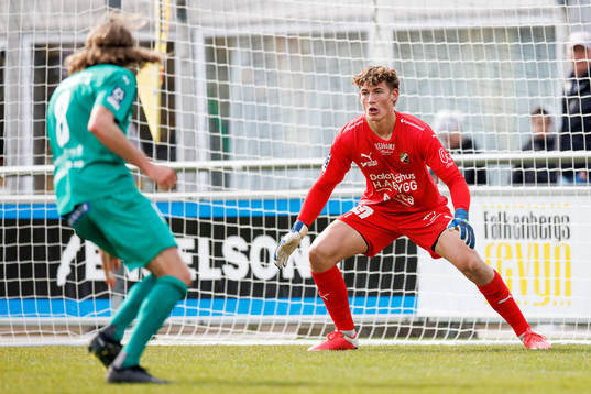 Ljungskiles målvakt Kees Sims