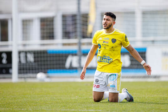 Falkenbergs Leonardo Farah Shahin deppar