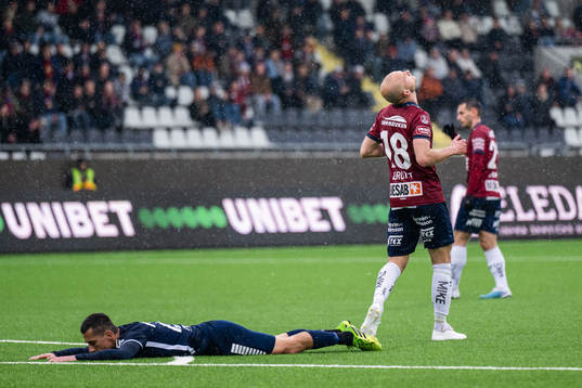 Utsiktens Predrag Randelovic ligger bredvid Örgrytes