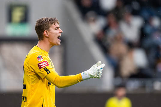 Örgrytes målvakt Mathias Nilsson