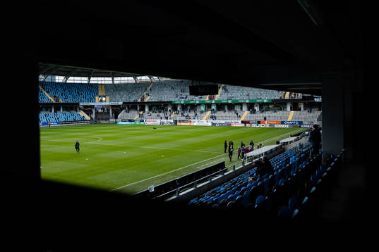 Gamla Ullevi innan fotbollsmatchen i Allsvenskan mellan IFK