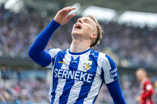 IFK Göteborgs Oscar Wendt deppar