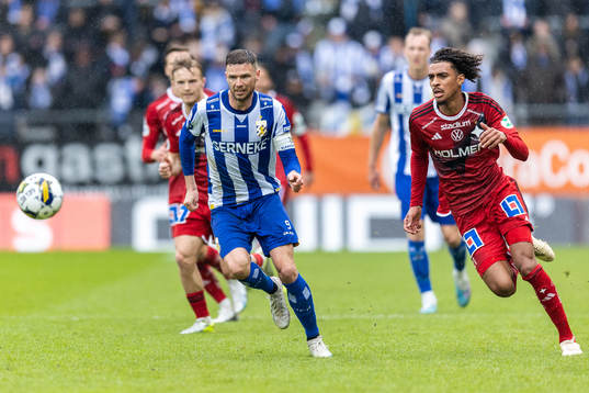 IFK Göteborgs Marcus Berg och IFK Norrköpings Jesper