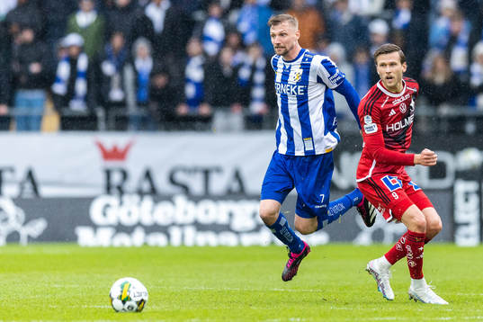 IFK Göteborgs Sebastian Eriksson och IFK Norrköpings