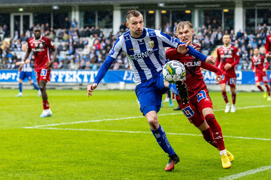 IFK Göteborgs Sebastian Eriksson och IFK Norrköpings