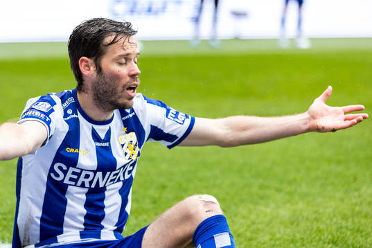 IFK Göteborgs Emil Salomonsson deppar