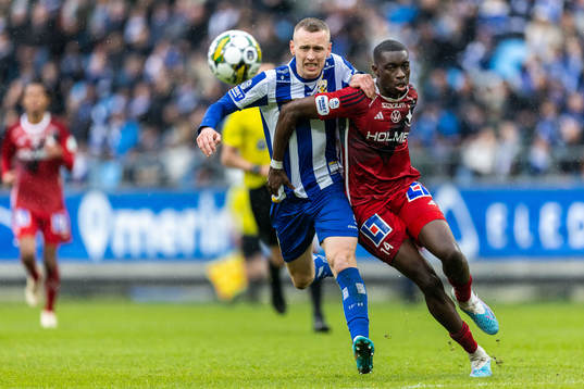 IFK Göteborgs Sebastian Ohlsson och IFK Norrköpings Yahya