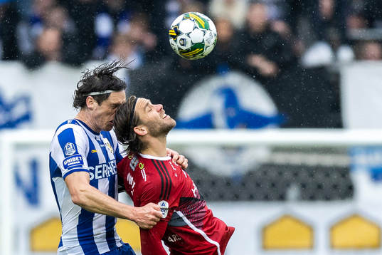 IFK Göteborgs Gustav Svensson och IFK Norrköpings