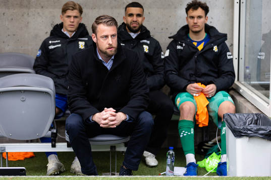 IFK Göteborgs tränare William Lundin innan