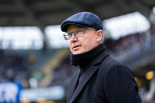 IFK Norrköpings tränare Glen Riddersholm innan
