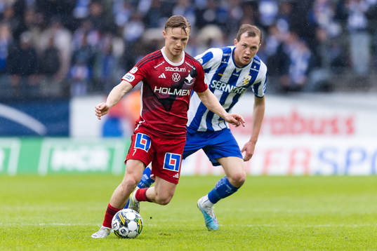 IFK Norrköpings Jacob Ortmark och IFK Göteborgs Adam