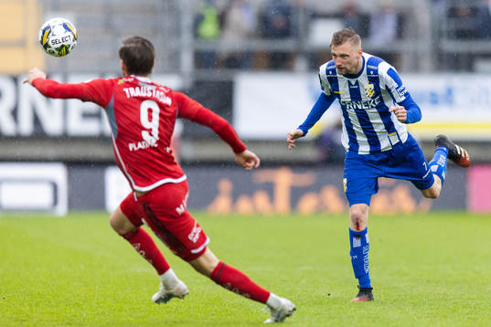 IFK Norrköpings Arnor Traustason och IFK Göteborgs