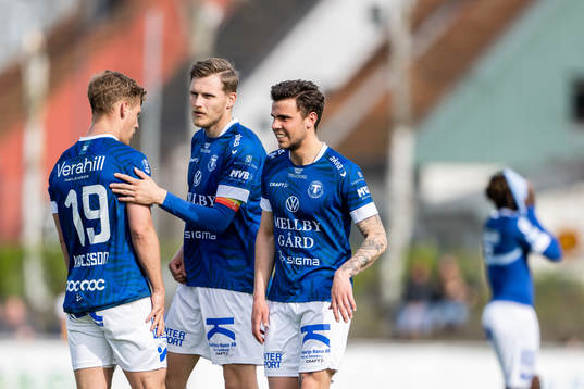 Trelleborgs Tobias Karlsson, Mikko Viitikko och Herman