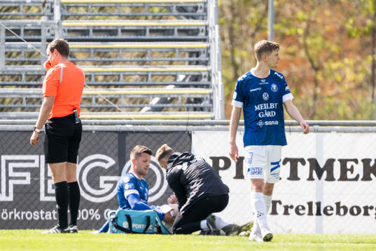 Trelleborgs Mattias Andersson har ont