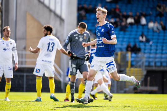 Trelleborgs Fritiof Björken jublar