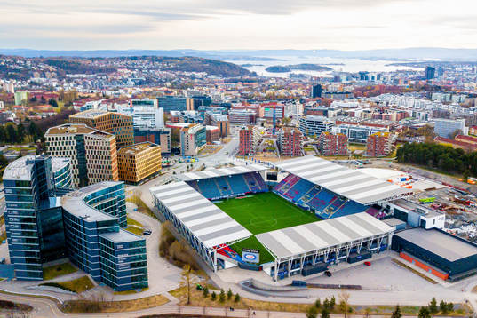 General view of Intility Arena