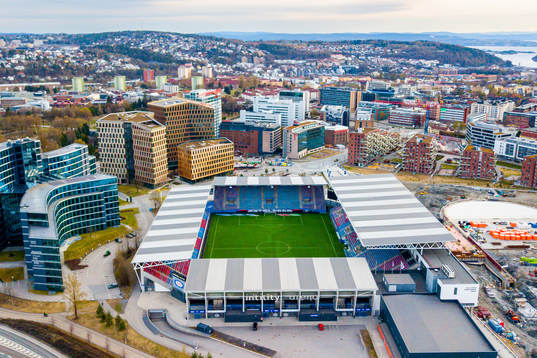 General view of Intility Arena