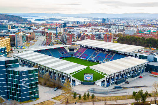 General view of Intility Arena