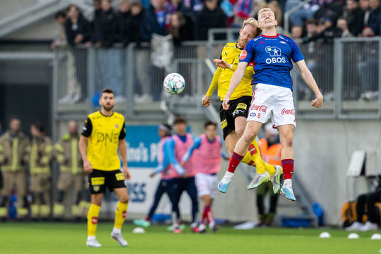 Gjermund Åsen of Lillestrøm and Henrik Bjørdal of