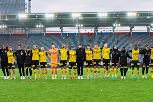Players of Lillestrøm celebrate