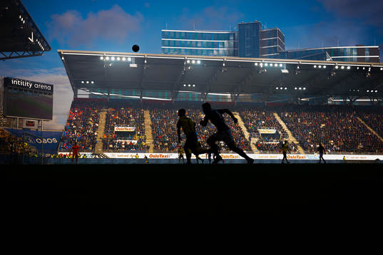 General view of Intility Arena