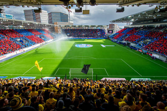 General view of Intility Arena