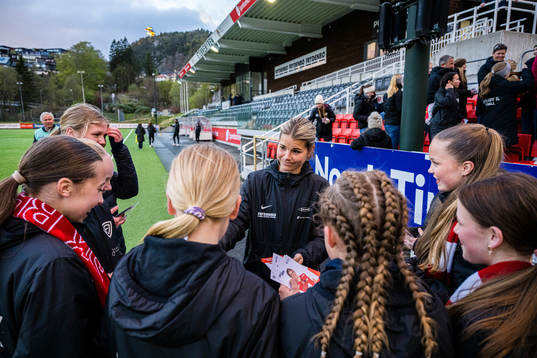 Andrine Stolsmo Hegerberg of Brann